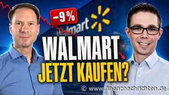 Walmart nach dem Kurssturz: Ist die Aktie jetzt ein Kauf?