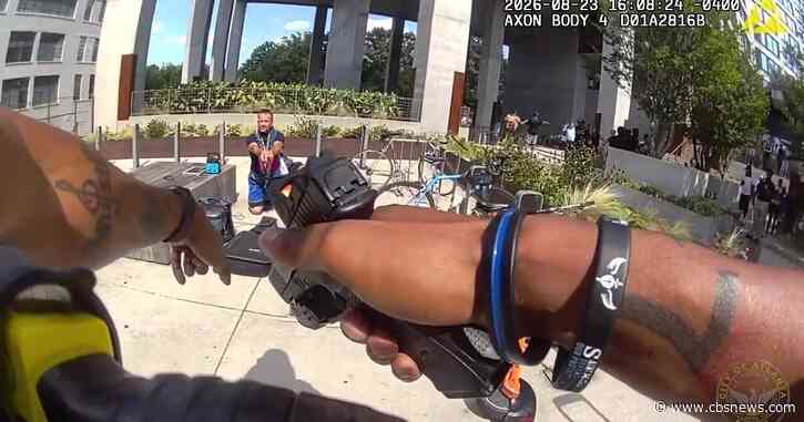 Police release body camera footage showing arrest of deadly Atlanta Beltline stabbing suspect