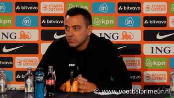 Xavi weigert vraag te beantwoorden bij Oranje-presentatie: 'Praat ik niet over'