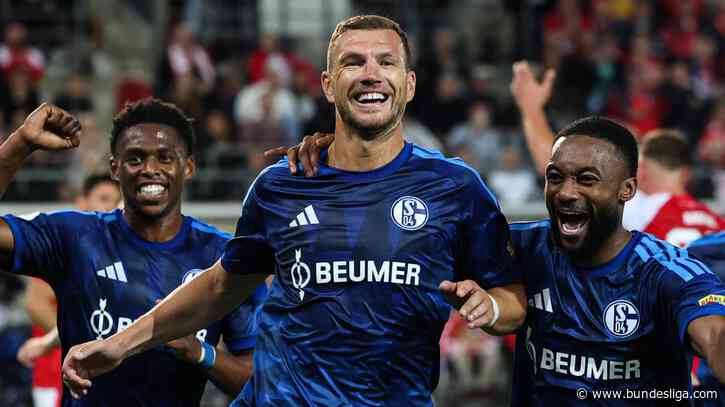 Edin Džeko primed for Bundesliga return with newly promoted Schalke