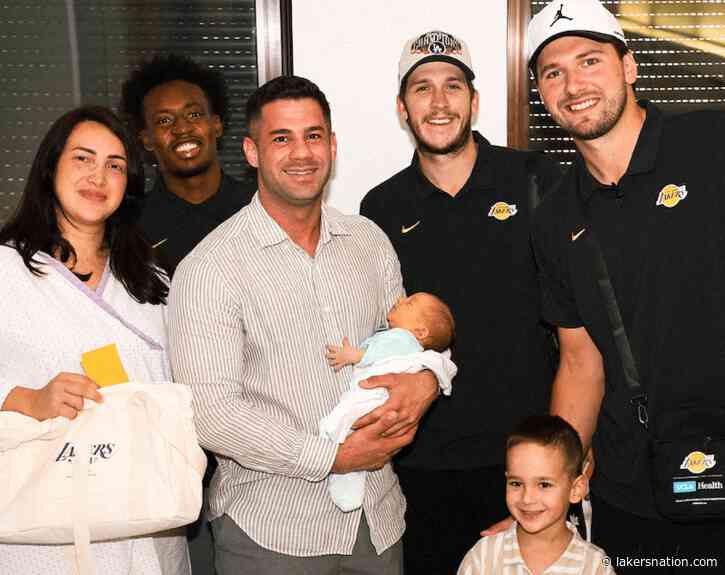 Luka Doncic & Lakers Celebrate Mamba Day With Hospital Visit In Slovenia