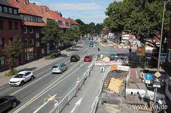 Großbaustelle Weseler Straße wird früher fertig