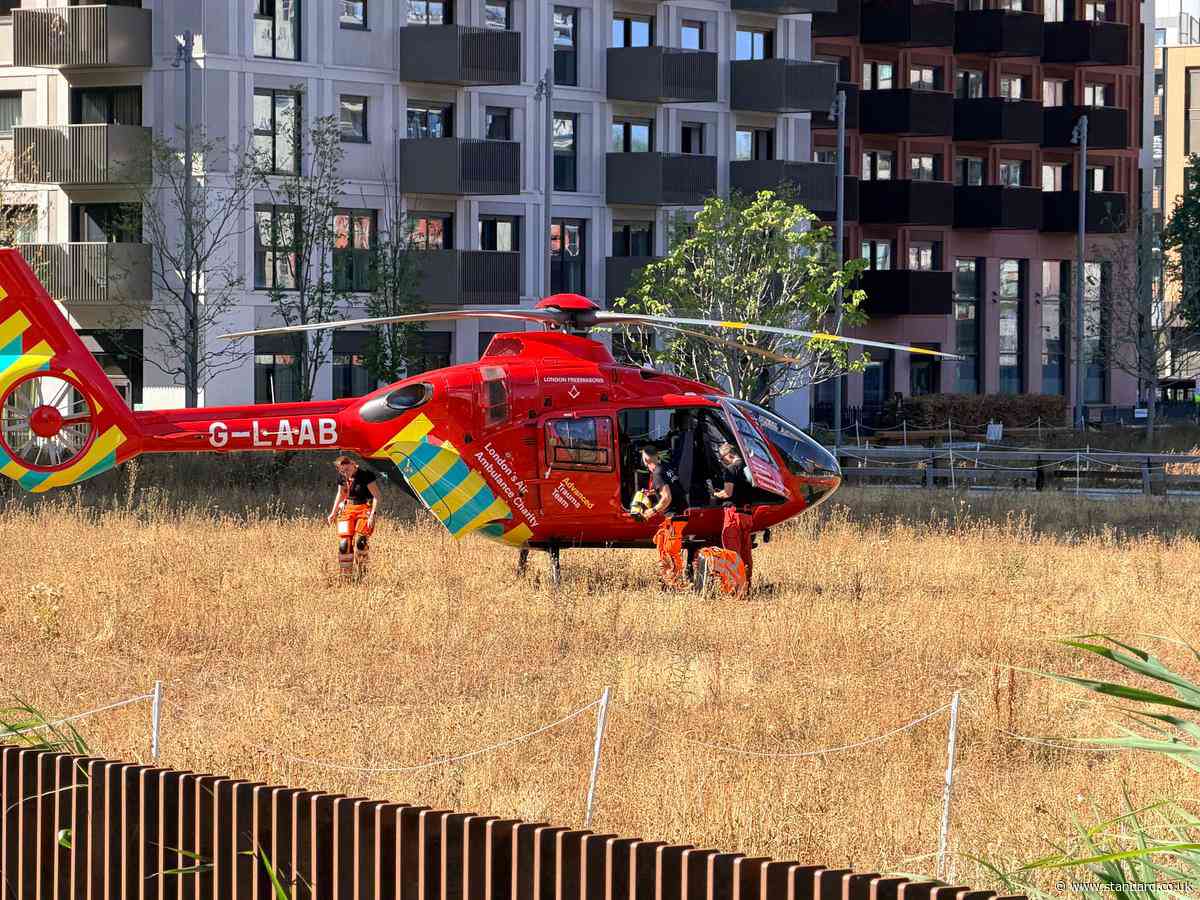 Young man 'stabbed to death at council headquarters' in north London