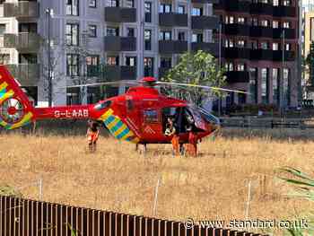 Young man 'stabbed to death at council headquarters' in north London
