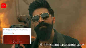 Yash's 'Toxic' makers drop 'NOTE' for fans: 'Don't ruin...'