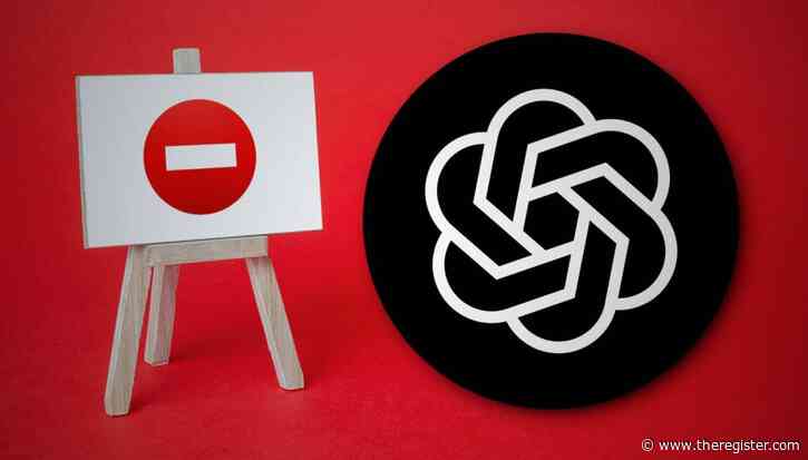 Slop factory bans Russians for using slop factory to create slop