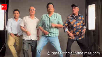 Anupam, Boman recreate Ravi Kishan’s viral dance step