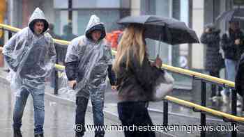 What time are thunderstorms going to hit Greater Manchester as Met Office issues weather warning