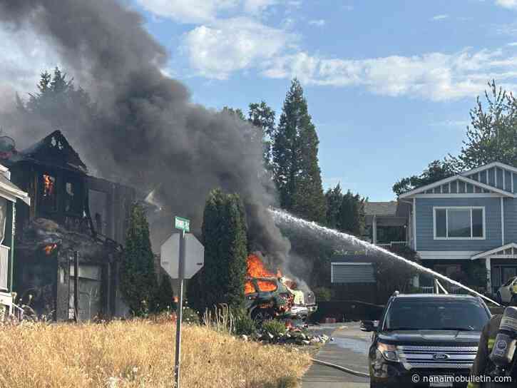 Two families displaced by North Cowichan duplex fire