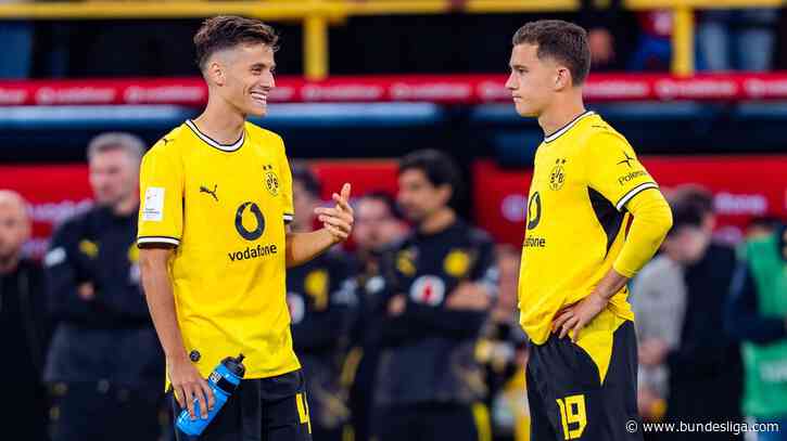 Greek duo Kostantinos Karetsas and Giannis Konstantelias give Borussia Dortmund glimpse of bright future