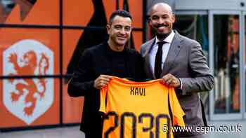 Xavi: 'Don't care' I was 3rd choice for Dutch job
