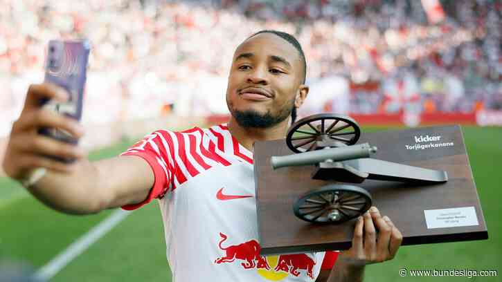 Christopher Nkunku returns to RB Leipzig on loan from AC Milan