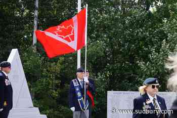 Lockerby Legion flies newly-designed Canadian Military Veterans Unity flag