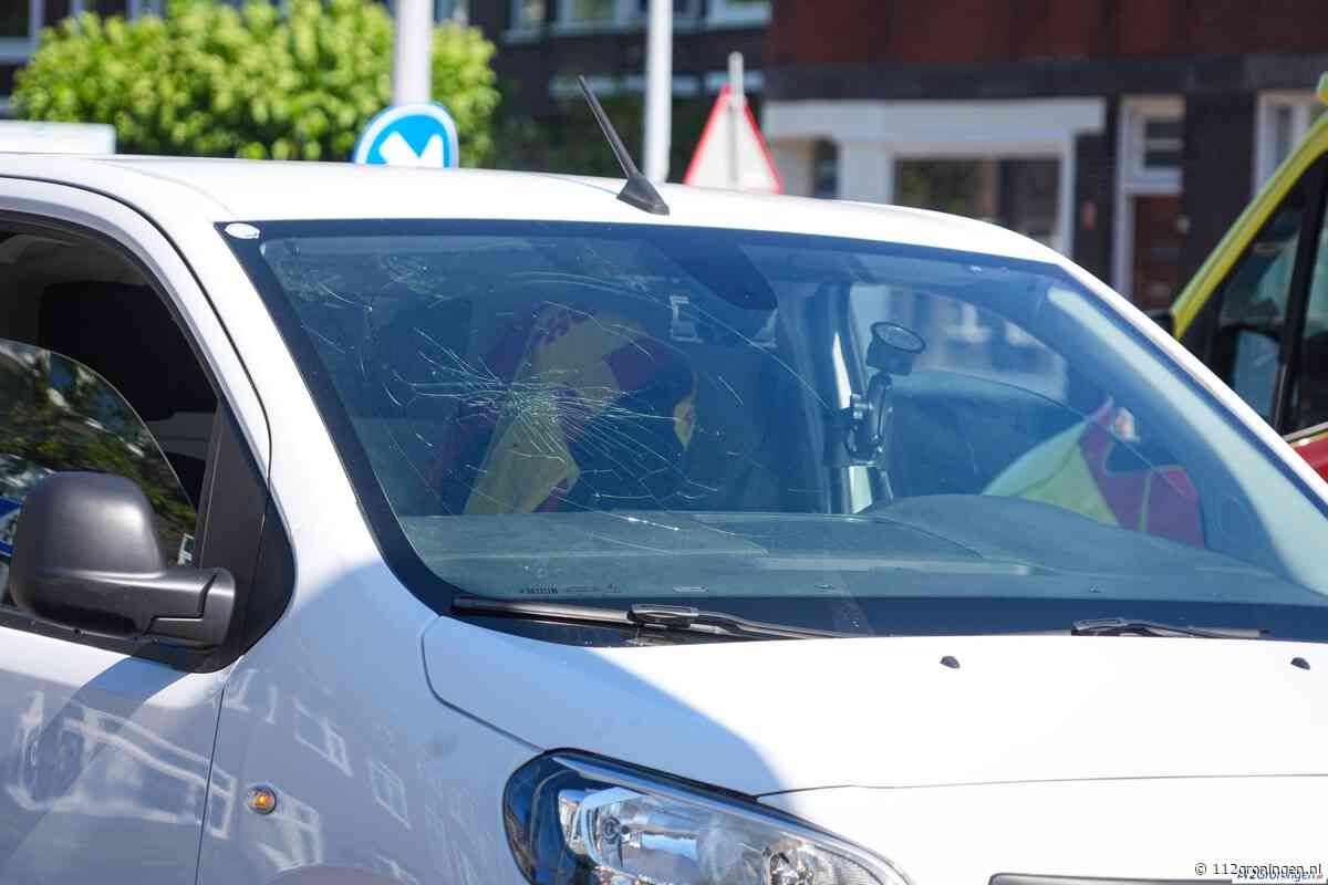 Ongeval op kruising Oosterhamrikkade en J.C. Kapteynlaan