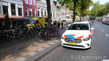 Ongeval Gedempte Zuiderdiep, 1 gewonde