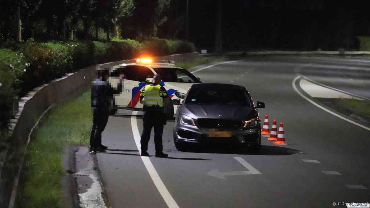 Ongeval op de N7 Hoogkerk richting Groningen