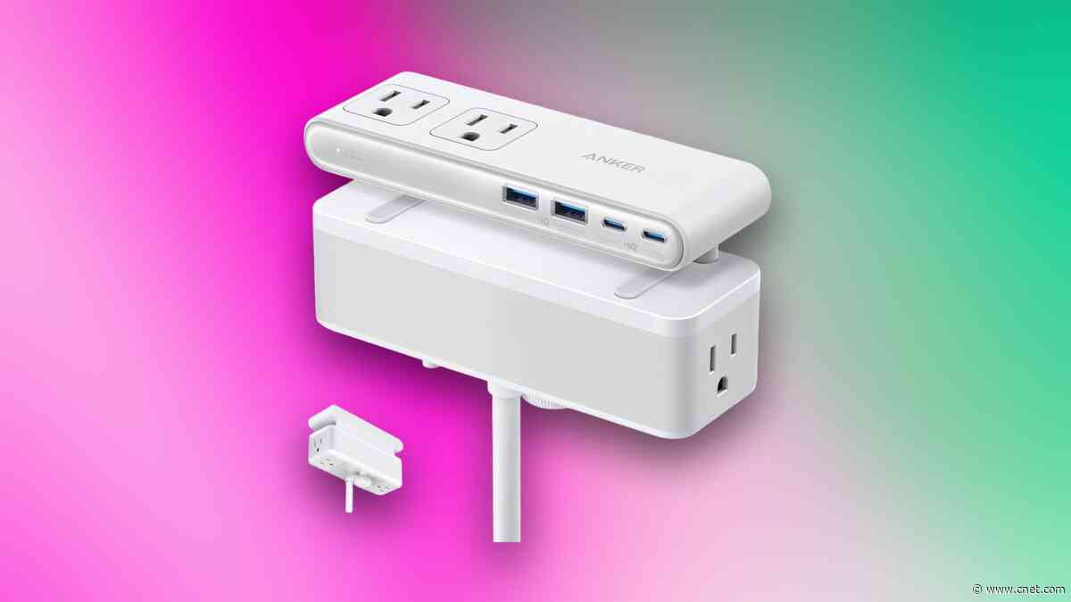 This Anker Desk Clamp Power Strip Is at a Record-Low Price and Instantly Declutters Your Workspace