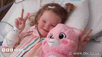 Girl gets tumour diagnosis 12 hours after eye test