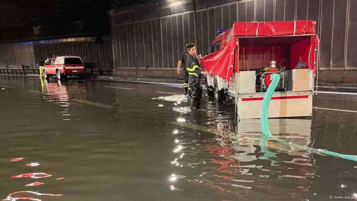 Tornados, gesunkene Boote, Flugchaos: Schwere Unwetter verwüsten die Lombardei