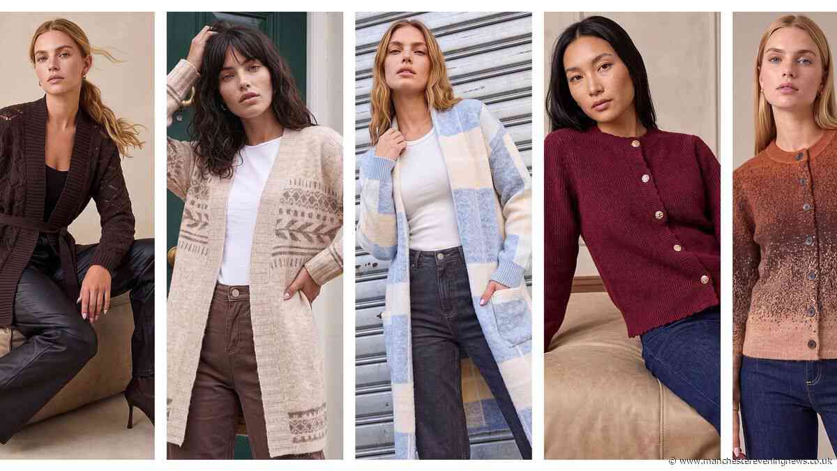 These five Roman autumn cardigans are easy to throw on whatever your age or style