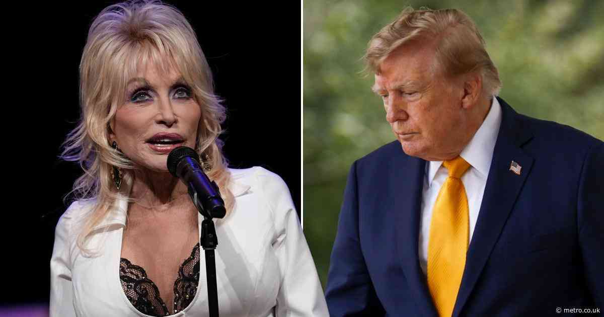 Donald Trump says there ‘will never be anyone like Dolly’ and makes grand gesture