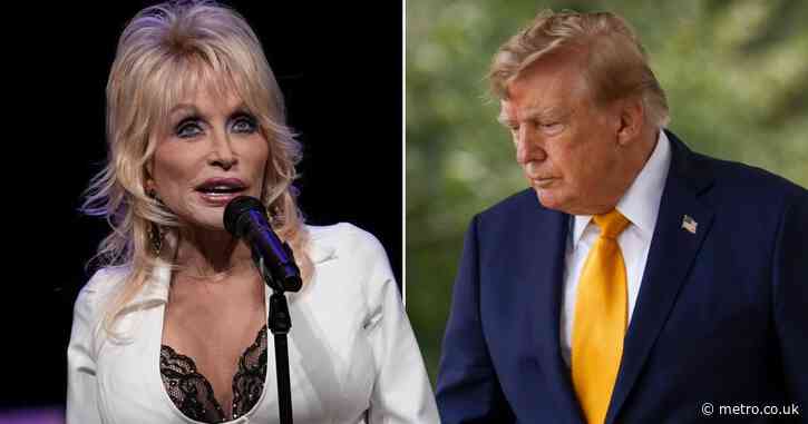 Donald Trump says there ‘will never be anyone like Dolly’ and makes grand gesture