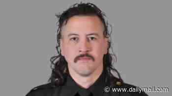 Cop with aggressive mullet haircut blames daughter, 3, for shooting man, 40, and his seven-year-old son during turkey hunting debacle