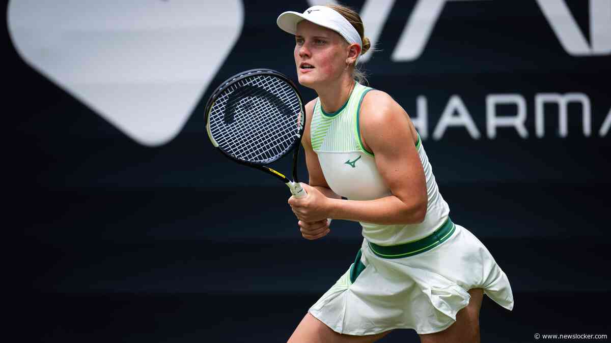Suzan Lamens naar tweede ronde kwalificatietoernooi US Open en staat voor pikant onderonsje