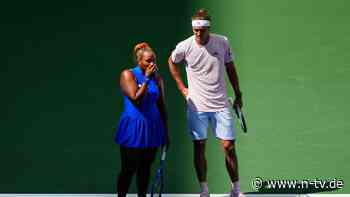 Aus bei US Open: Zverev scheitert auch mit neuer Partnerin früh im Mixed-Doppel