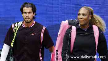 Serena Williams makes spectacular return to US Open as she teams up with Carlos Alcaraz in mixed power pairing... four years after stepping back from tennis at the Grand Slam
