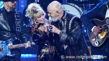 Flashback: Dolly Parton Duets With Rob Halford, Simon Le Bon at Rock Hall Induction