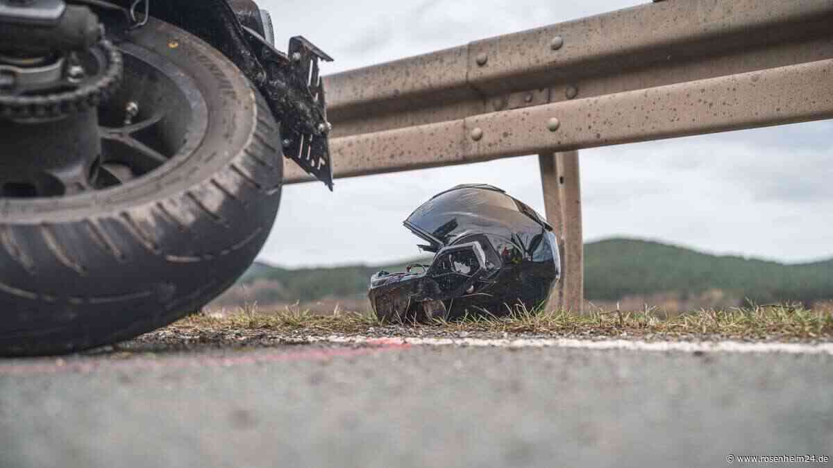 Schlimmer Motorradunfall auf der A8: Junge Frau (20) schwer verletzt