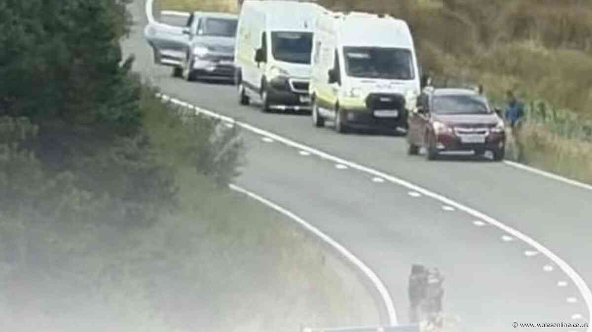 Person in hospital after crash involving multiple vehicles on A470