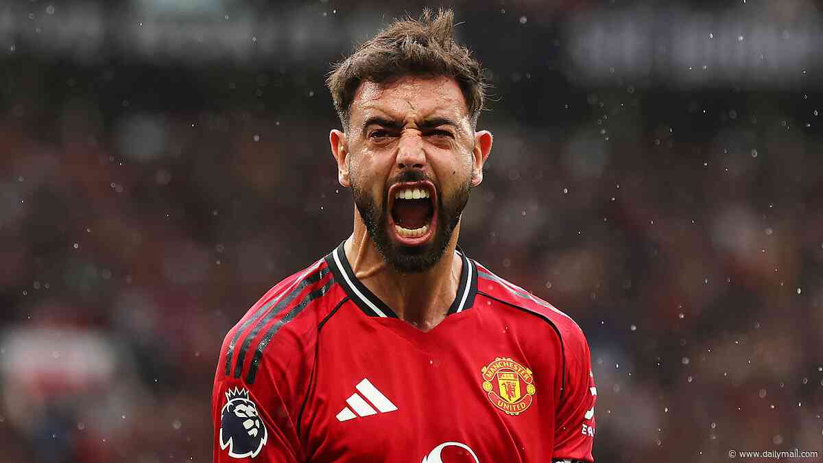 Bruno Fernandes crowned PFA Player of the Year after record-breaking season for Man United... and he's one of just TWO stars outside Arsenal and Man City in the Team of the Year