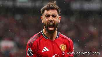 Bruno Fernandes crowned PFA Player of the Year after record-breaking season for Man United... and he's one of just TWO stars outside Arsenal and Man City in the Team of the Year