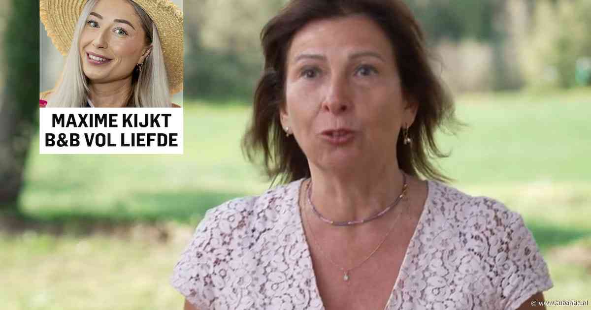 Karina uit B&B vol liefde kwam niet best uit de verf met haar valse opmerkingen