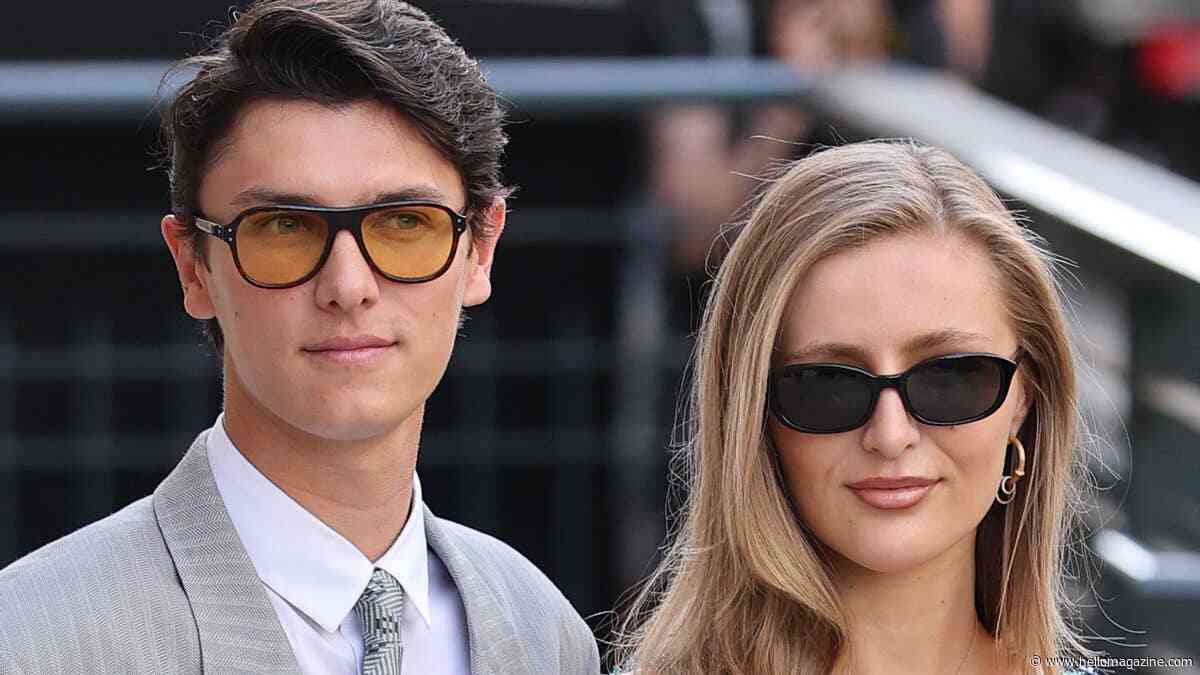 Count Nikolai's girlfriend Benedikte Thoustrup stuns in silky Victoria Beckham dress at star-studded wedding