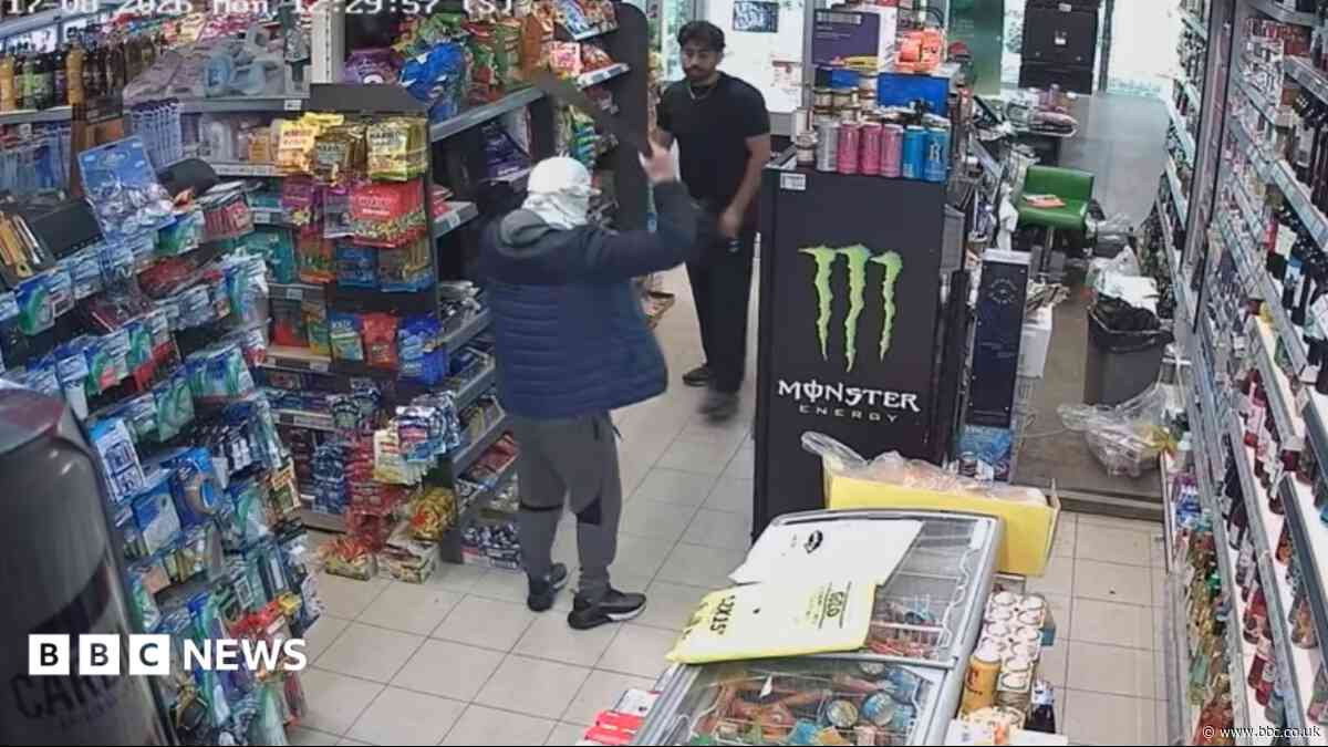Police probe after shopkeeper fends off machete-wielding robber