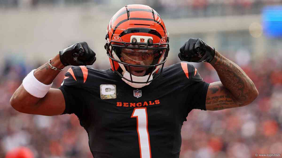 Bengals star Chase 'fine' after knee injury scare