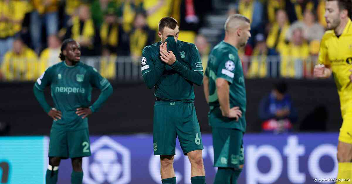 NEC beleeft kansloze avond bij Bodø na vroege rode kaart: Nijmegenaren spelen dit seizoen Europa League