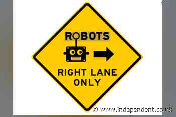 ‘Robots Right Lane Only’ road sign leaves community baffled