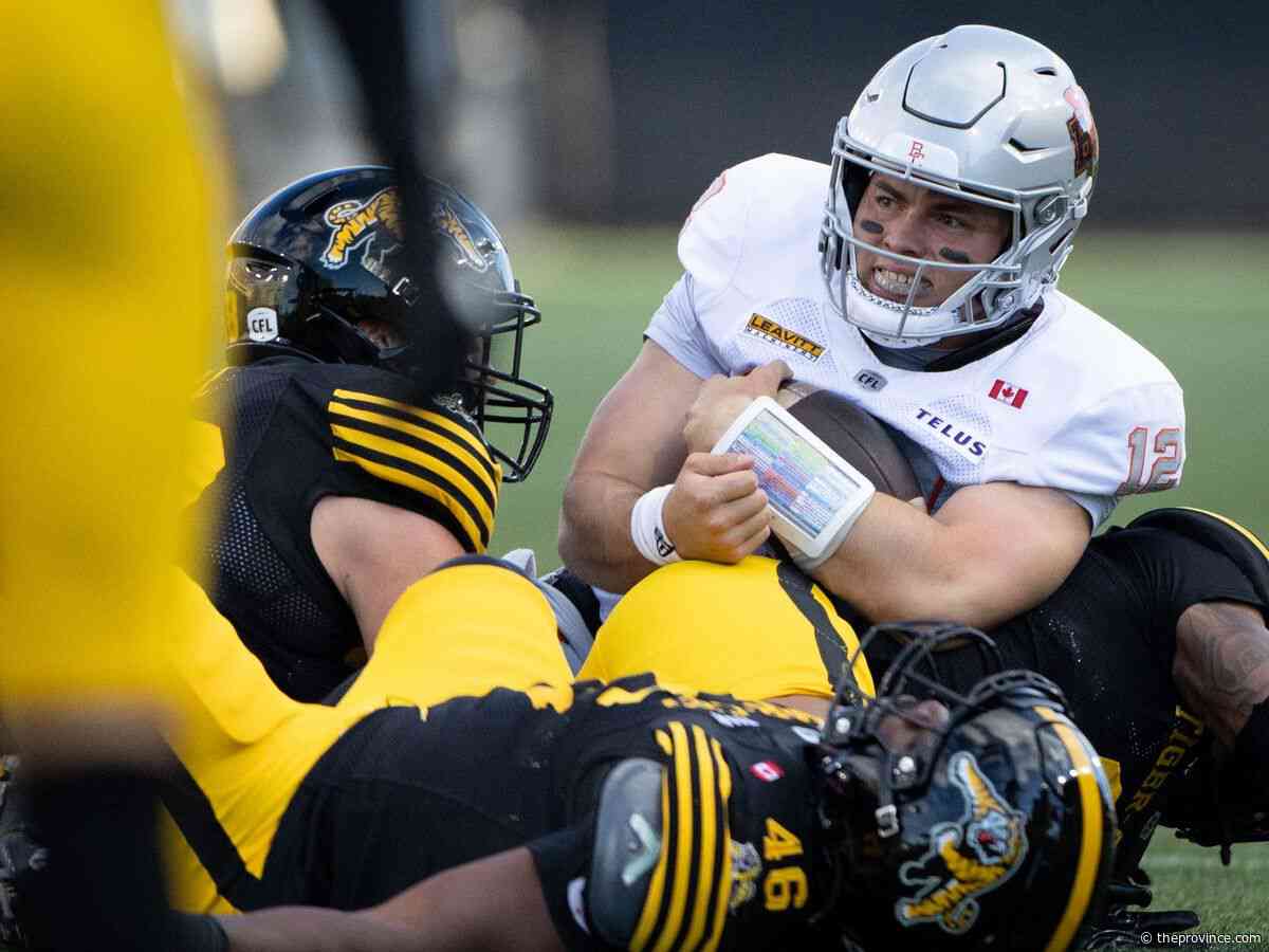 B.C. Lions this week: Nathan Rourke’s game is ‘not where I want’ despite team’s win streak