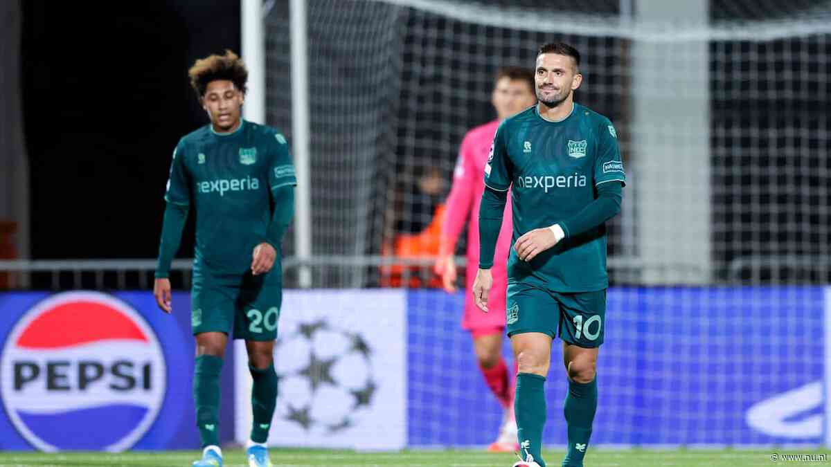 Champions League-droom NEC voorbij na vroege rode kaart en verlies in Bodø