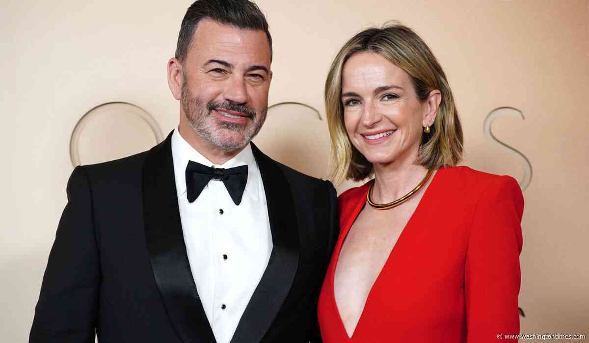 Jimmy Kimmel muses about retirement while wife hints she's ready for it to end