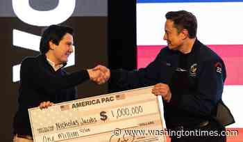 Elon Musk faces no criminal charges for million-dollar voter giveaway