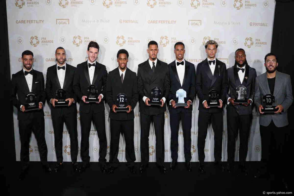 The strength of the Manchester City squad stood out at the PFA Awards