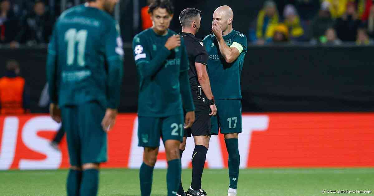 NEC na vroege rode kaart kansloos tegen FK Bodø/Glimt; Europa League wacht voor Nijmegenaren