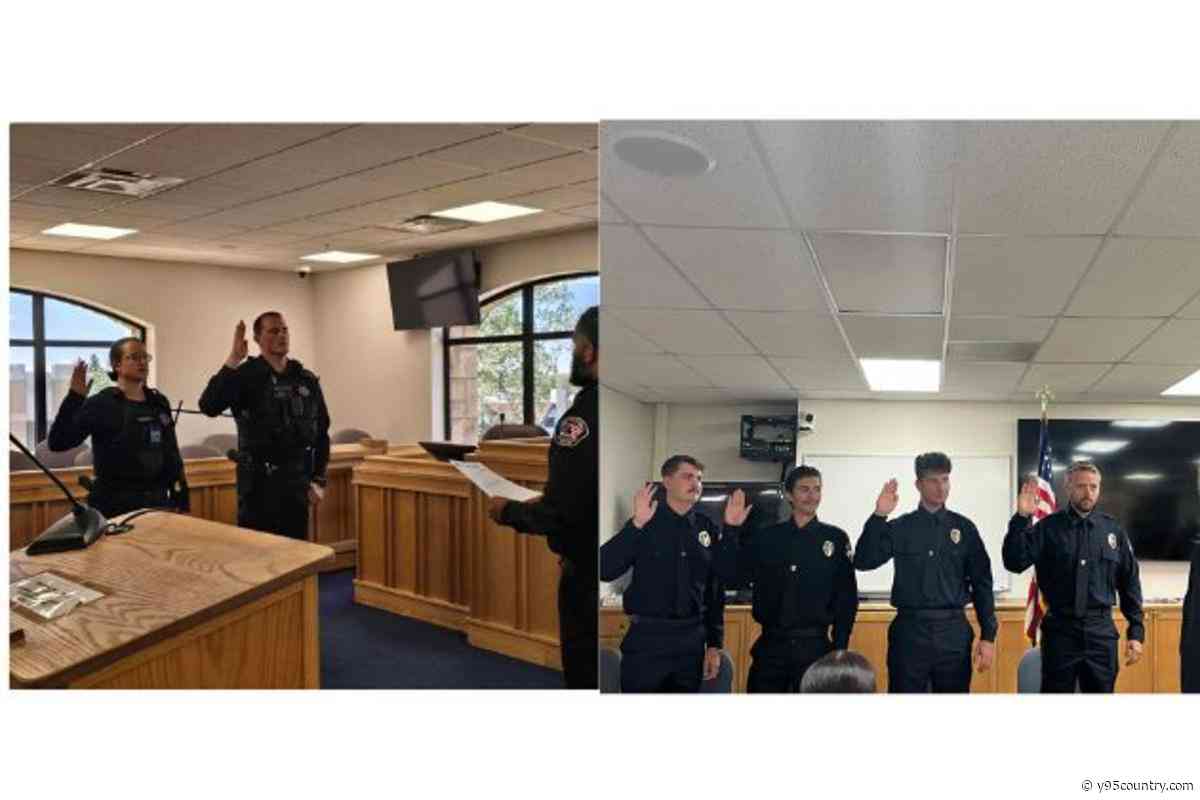 Laramie Police Department, Albany County Sheriff Swear In New Officers