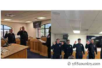 Laramie Police Department, Albany County Sheriff Swear In New Officers