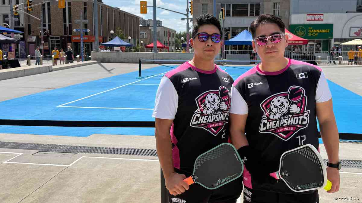 Pickleball festival takes over downtown Kitchener